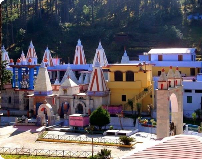 Swargashram Binsar Mahadev Temple Structure